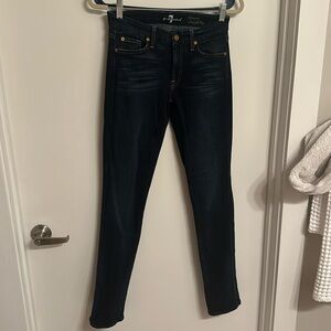 Dark wash jeans